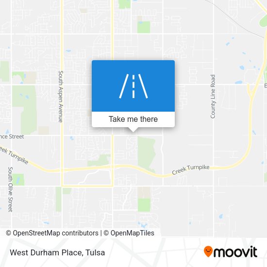 Mapa de West Durham Place