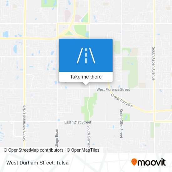 Mapa de West Durham Street