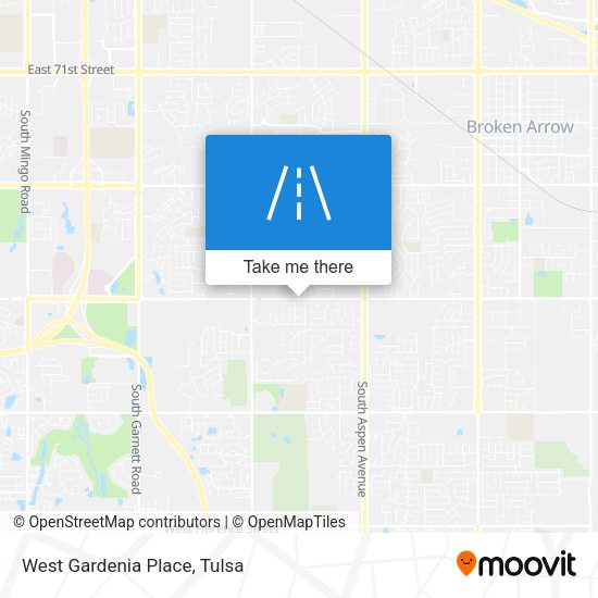 Mapa de West Gardenia Place