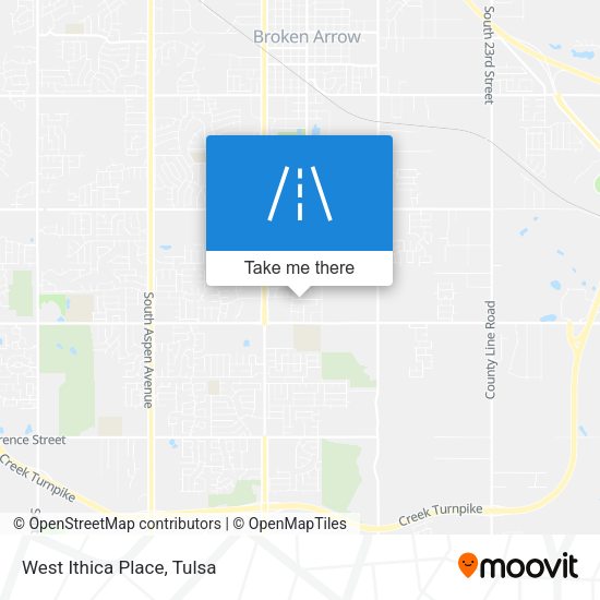 Mapa de West Ithica Place