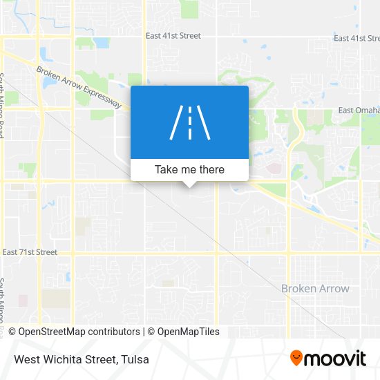 Mapa de West Wichita Street