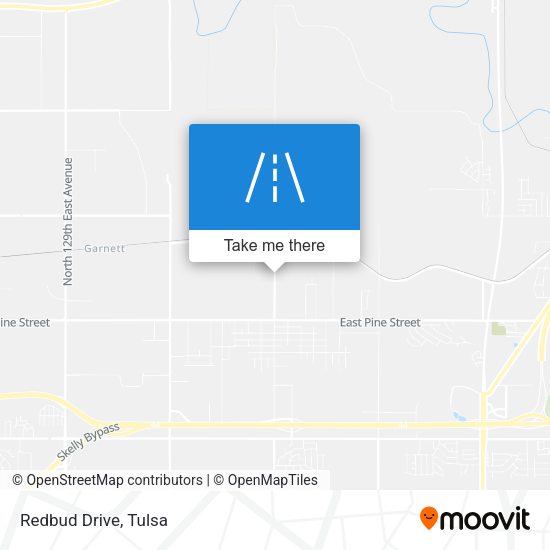 Redbud Drive map