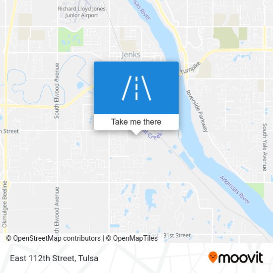 Mapa de East 112th Street