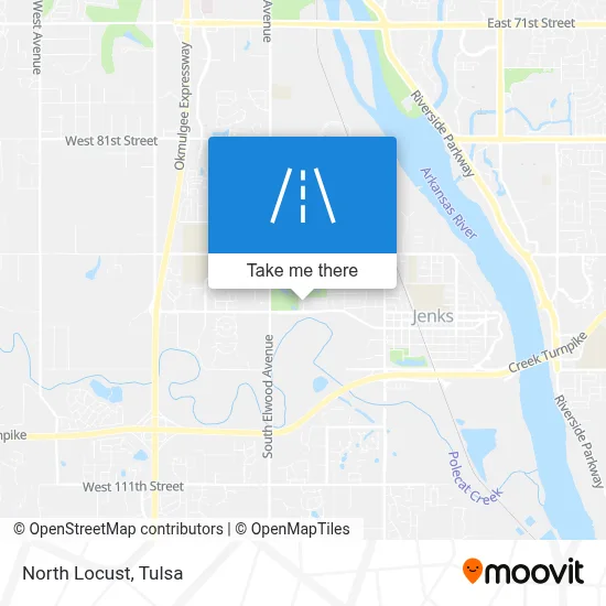 North Locust map