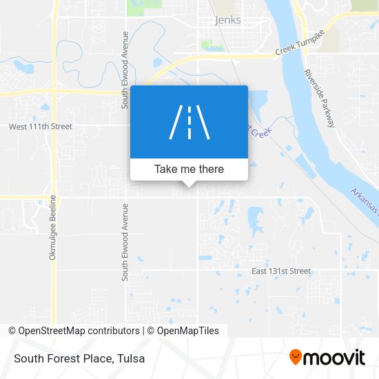 Mapa de South Forest Place