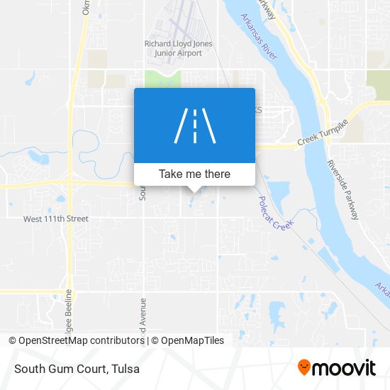 South Gum Court map