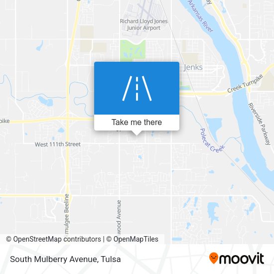 Mapa de South Mulberry Avenue