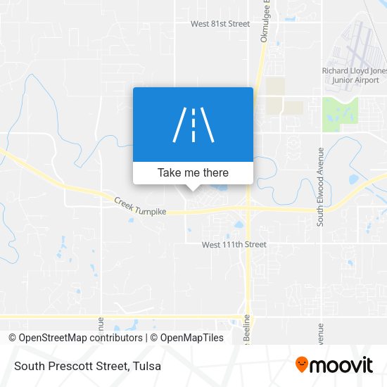 Mapa de South Prescott Street