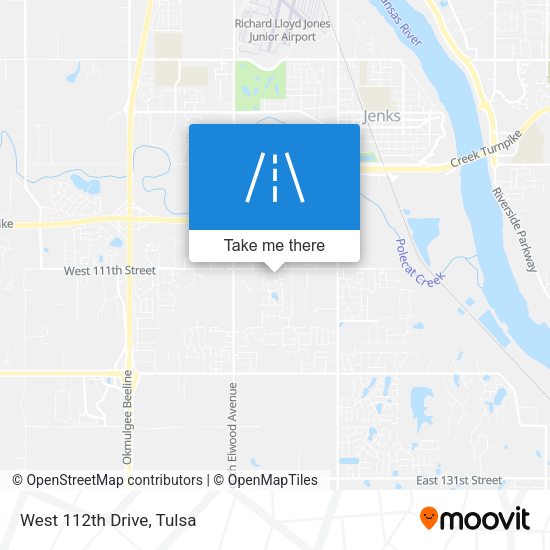 Mapa de West 112th Drive