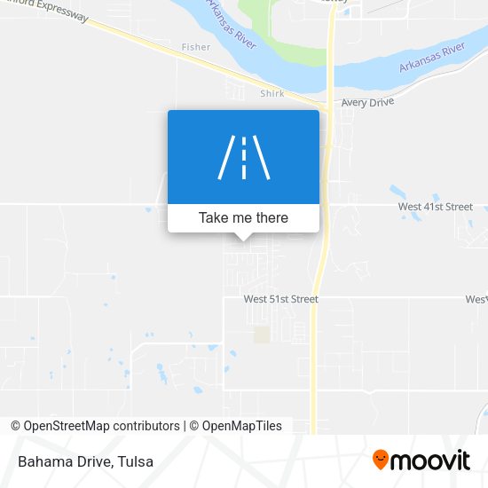 Mapa de Bahama Drive