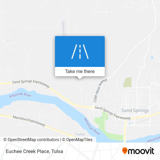 Mapa de Euchee Creek Place