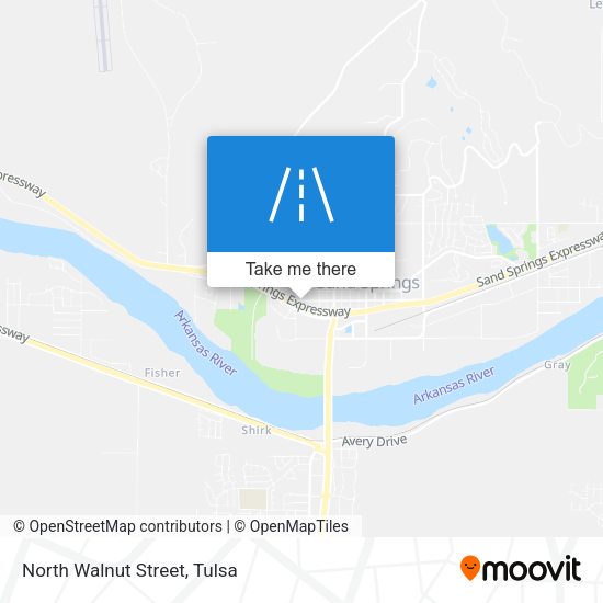 Mapa de North Walnut Street