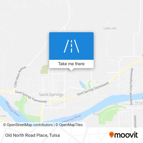 Mapa de Old North Road Place