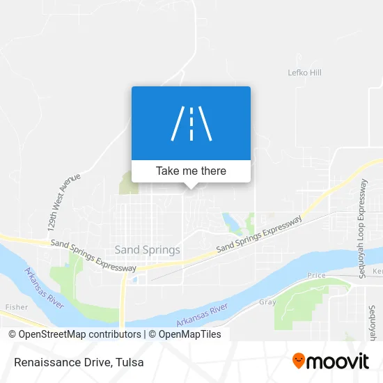 Renaissance Drive map