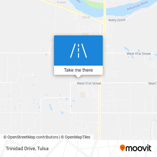 Trinidad Drive map