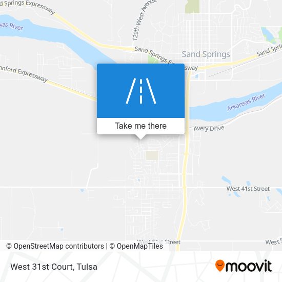 Mapa de West 31st Court
