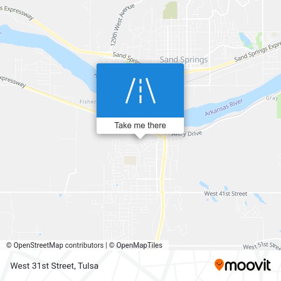 Mapa de West 31st Street