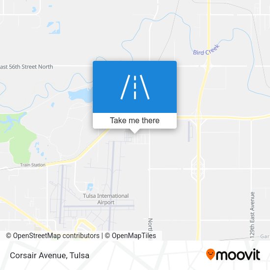 Mapa de Corsair Avenue