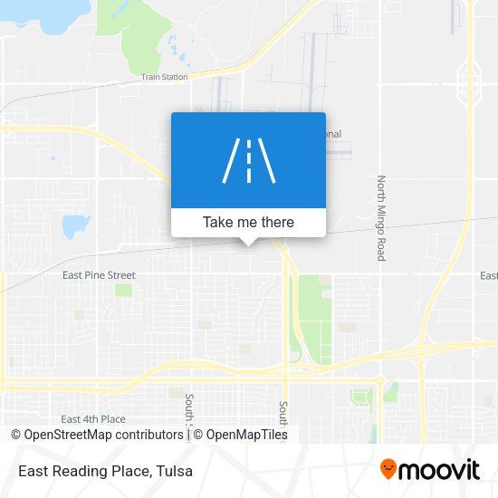 Mapa de East Reading Place