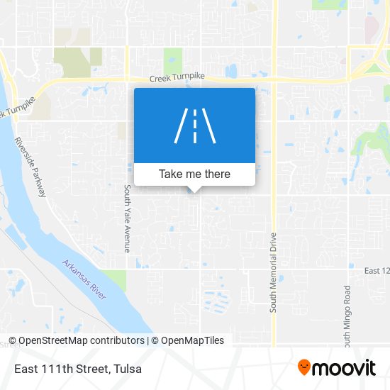 Mapa de East 111th Street