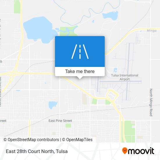 Mapa de East 28th Court North