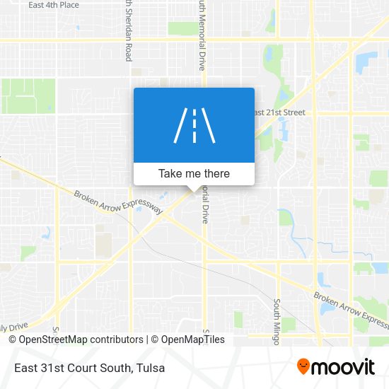 Mapa de East 31st Court South