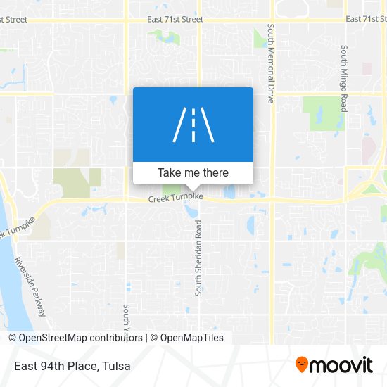 Mapa de East 94th Place