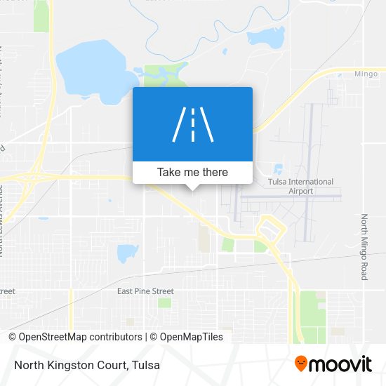 Mapa de North Kingston Court