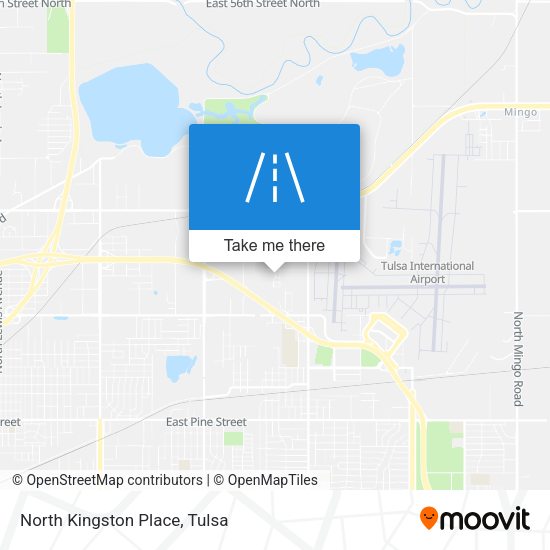 Mapa de North Kingston Place