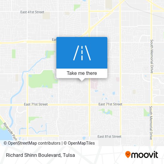 Richard Shinn Boulevard map