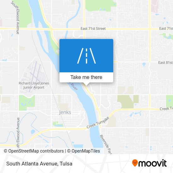 Mapa de South Atlanta Avenue
