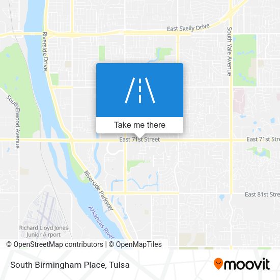 South Birmingham Place map