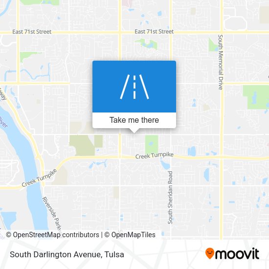 Mapa de South Darlington Avenue