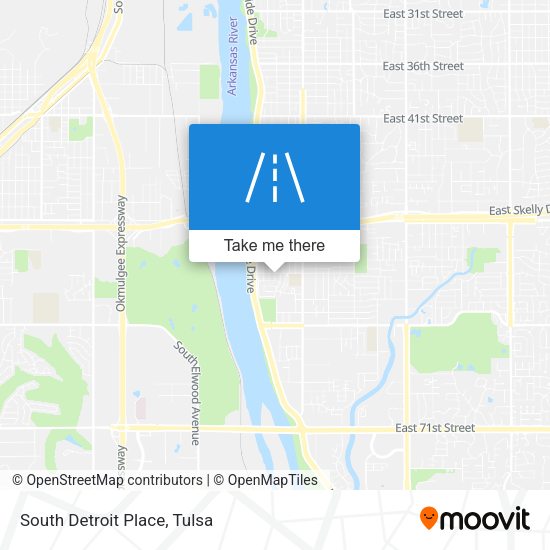 Mapa de South Detroit Place