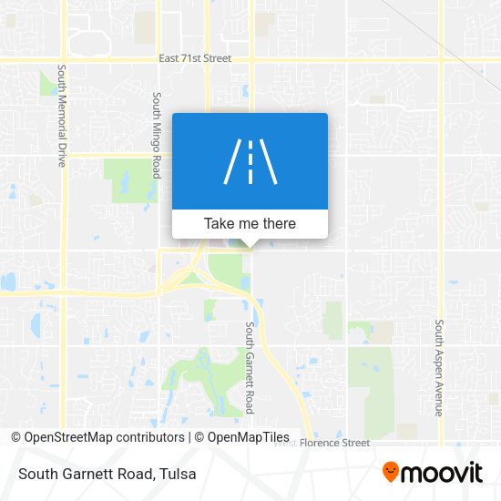 Mapa de South Garnett Road