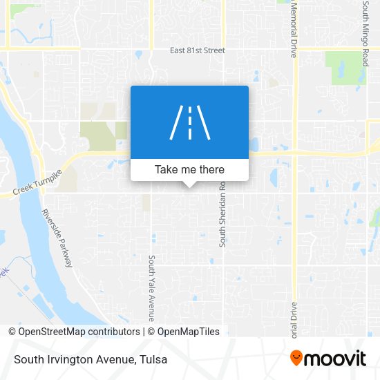 South Irvington Avenue map