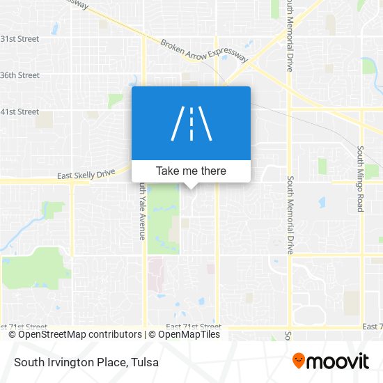 Mapa de South Irvington Place