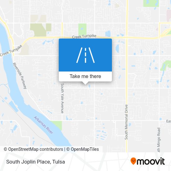 South Joplin Place map