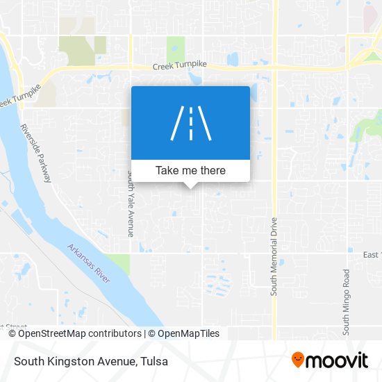 Mapa de South Kingston Avenue