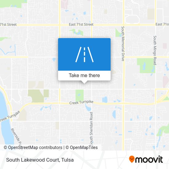 South Lakewood Court map