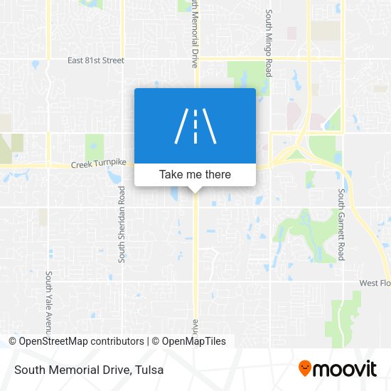 Mapa de South Memorial Drive