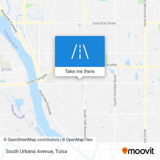 Mapa de South Urbana Avenue