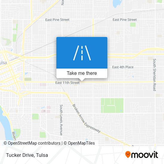 Tucker Drive map