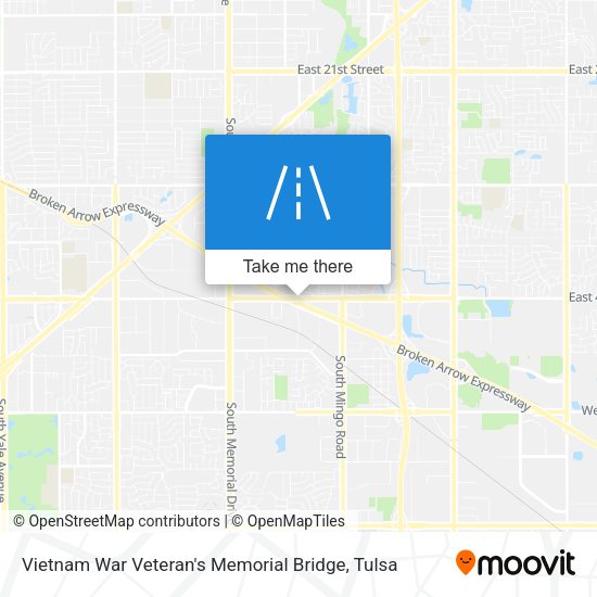 Mapa de Vietnam War Veteran's Memorial Bridge