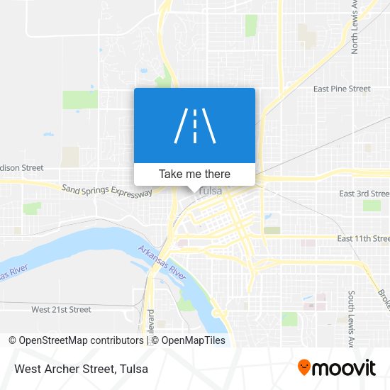 Mapa de West Archer Street