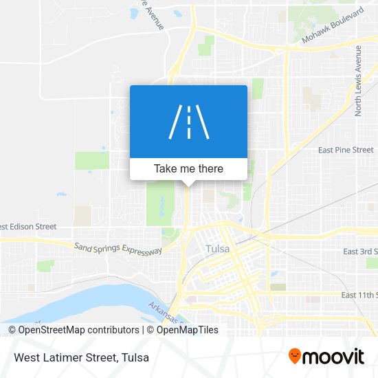 Mapa de West Latimer Street