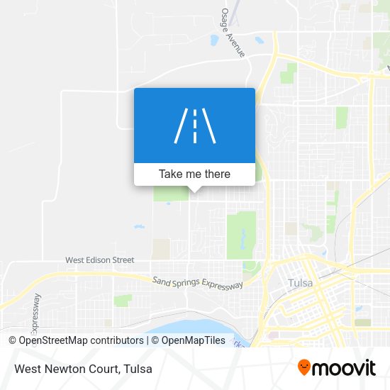 Mapa de West Newton Court