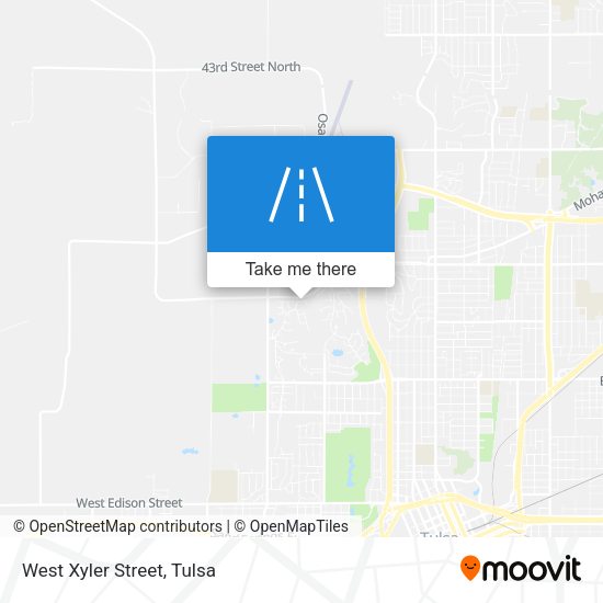 Mapa de West Xyler Street