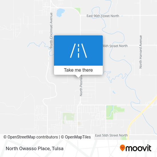 Mapa de North Owasso Place