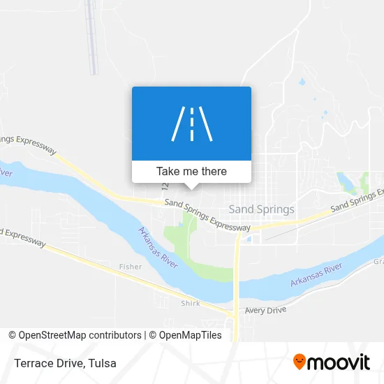 Terrace Drive map
